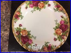 Old Country Roses Royal Albert 21 Piece Complete Tea Service 6 place setting