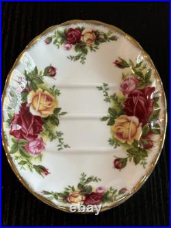 Old Country Roses, Royal Albert Bathroom Vanity Set 2 pcs