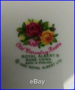 Old Country Roses Royal Albert Bone China 20pc Set Made in England NEW Mint