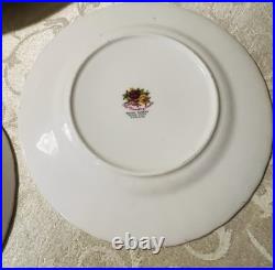 Old Country Roses Royal Albert Bone China 8 Place Settings Complete