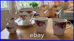 Old Country Roses Royal Albert Bone China Lunch for Two