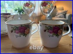 Old Country Roses Royal Albert Bone China Lunch for Two