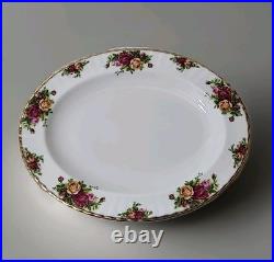 Old Country Roses, Royal Albert Egg Platter, Platter Plate, Gold Trim, Stunning Old Country Roses, Royal Albert Egg Platter, Platter Plate, Gold Trim, Stunning