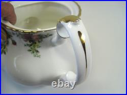 Old Country Roses Royal Albert Large 8.5 Montrose Teapot Creamer Candy Dish