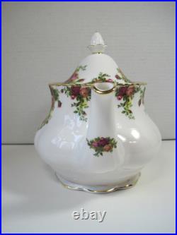 Old Country Roses Royal Albert Large 8.5 Montrose Teapot Creamer Candy Dish