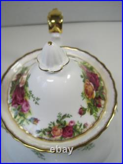 Old Country Roses Royal Albert Large 8.5 Montrose Teapot Creamer Candy Dish