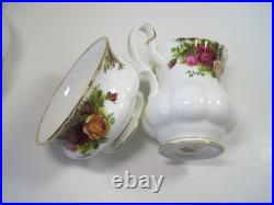 Old Country Roses Royal Albert Large 8.5 Montrose Teapot Creamer Candy Dish
