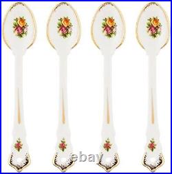 Old Country Roses Spoon Set of 4