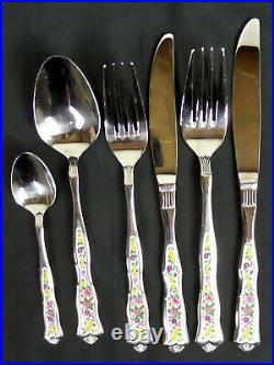 Old Country Roses Style 36 Piece Cutlery Set, Made By Monogram, Royal Albert