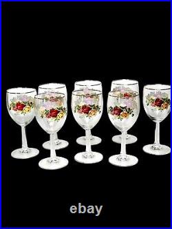 Old Country Roses Wine GlassesSet of 8Royal Albert