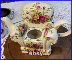 PAUL CARDEW ROYAL ALBERT Old Country Roses LARGE Teapot-HEIRLOOM 7 Of 2,000