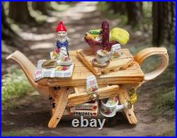 Paul Cardew For Royal Albert- Old Country Roses Garden Gnome Teapot- Farmstand