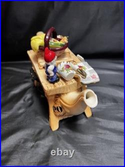 Paul Cardew For Royal Albert- Old Country Roses Garden Gnome Teapot- Farmstand