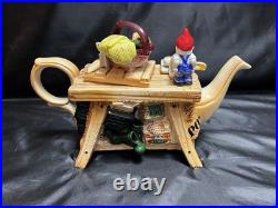 Paul Cardew For Royal Albert- Old Country Roses Garden Gnome Teapot- Farmstand