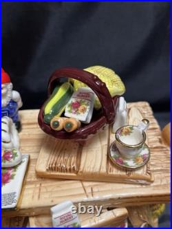 Paul Cardew For Royal Albert- Old Country Roses Garden Gnome Teapot- Farmstand