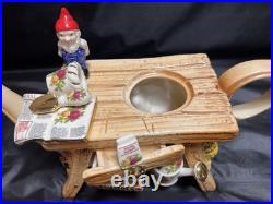 Paul Cardew For Royal Albert- Old Country Roses Garden Gnome Teapot- Farmstand