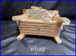 Paul Cardew For Royal Albert- Old Country Roses Garden Gnome Teapot- Farmstand