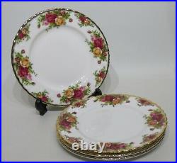 Private For Mimi Royal Albert Old Country Roses China 22k 8¼ 12 Salad Plates