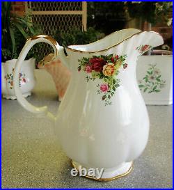 RARE ROYAL ALBERT Old Country Roses Large Size Water Jug 1st Quality