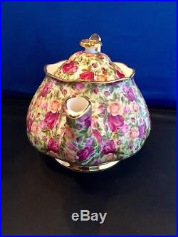 RARE Royal Albert Old Country Roses Bone China Chintz Collection Large Teapot RARE Royal Albert Old Country Roses Bone China Chintz Collection Large Teapot