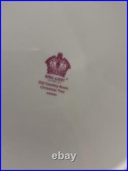 ROYAL ALBERTOld Country Rose Christmas Tree 20 PIECE SETSERVICE FOR 4 (NEW)