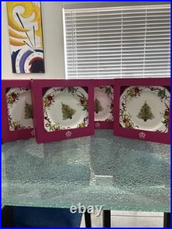 ROYAL ALBERTOld Country Rose Christmas Tree 20 PIECE SETSERVICE FOR 4 (NEW)