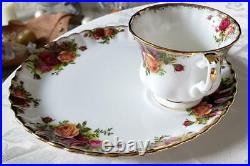 ROYAL ALBERT #108 Old Country Rose Snack Set Cup
