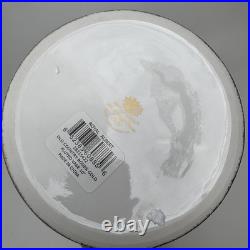 ROYAL ALBERT 10 Fluted Vase Old Country Roses Gold White New in Box