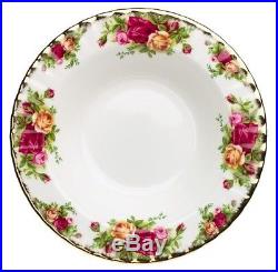 Royal Albert #15210014 Old Country Roses Rim Soup Bowl Set Of 8 Bn Dinnerware