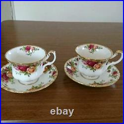 ROYAL ALBERT #23 Old Country Rose Cup Saucer Set