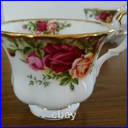 ROYAL ALBERT #23 Old Country Rose Cup Saucer Set