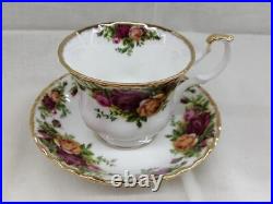 ROYAL ALBERT #6 Model Number OLD COUNTRY ROSES Cup & Saucer