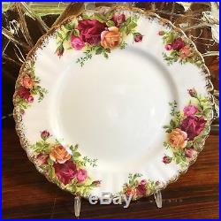 ROYAL ALBERT England OLD COUNTRY ROSES edles 21 teiliges Kaffeeservice / 6per