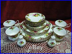 Royal Albert Old Country Roses 1962 4 Place Setting 20 Ps