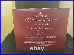 ROYAL ALBERT OLD COUNTRY ROSES 20-PIECE DINNERWARE SET New In Box
