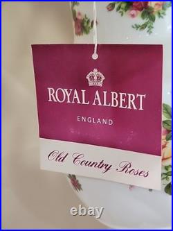 ROYAL ALBERT OLD COUNTRY ROSES 25 LAMP WithSHADE NEW ENGLAND RARE GORGEOUS ROYAL ALBERT OLD COUNTRY ROSES 25 LAMP WithSHADE NEW ENGLAND RARE GORGEOUS