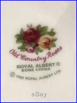 ROYAL ALBERT OLD COUNTRY ROSES 4 PLACE SETTINGS 20 Pieces NEW in BOX w Tags