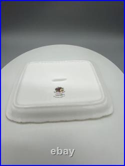 ROYAL ALBERT OLD COUNTRY ROSES Butter Dish. Made in England