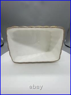 ROYAL ALBERT OLD COUNTRY ROSES Butter Dish. Made in England