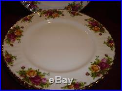 Royal Albert Old Country Roses Dinner Plates 6