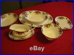 Royal Albert Old Country Roses Dinner Set, Fine Bone China