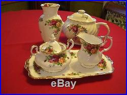 Royal Albert Old Country Roses Dinner Set, Fine Bone China