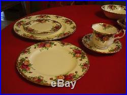 Royal Albert Old Country Roses Dinner Set, Fine Bone China