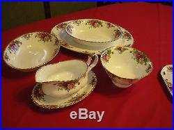 Royal Albert Old Country Roses Dinner Set, Fine Bone China