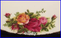 ROYAL ALBERT OLD COUNTRY ROSES ENG. FOUR 5 pc. PLACE SETTINGS (service 12 avail)