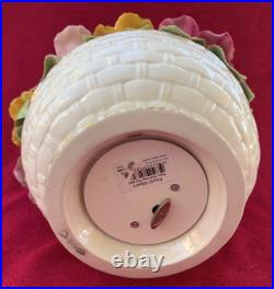 ROYAL ALBERT OLD COUNTRY ROSES Flower's Music Basket BOUQUET Fur Elise 8.5 H ROYAL ALBERT OLD COUNTRY ROSES Flower's Music Basket BOUQUET Fur Elise 8.5 H