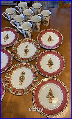 ROYAL ALBERT OLD COUNTRY ROSES SEASONS OF COLOR Set Of 8