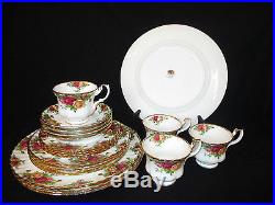 Royal Albert Old Country Roses Set Of 20 Dishes Service For 4 Made In England