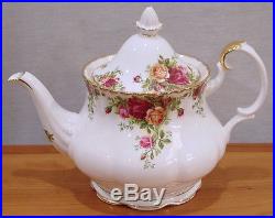 ROYAL ALBERT OLD COUNTRY ROSES TEAPOT MONTROSE SHAPE 5 1/4 SIZE NEW