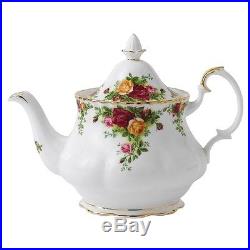 Royal Albert Old Country Roses Tea Pot Large & Coffee Pot Set